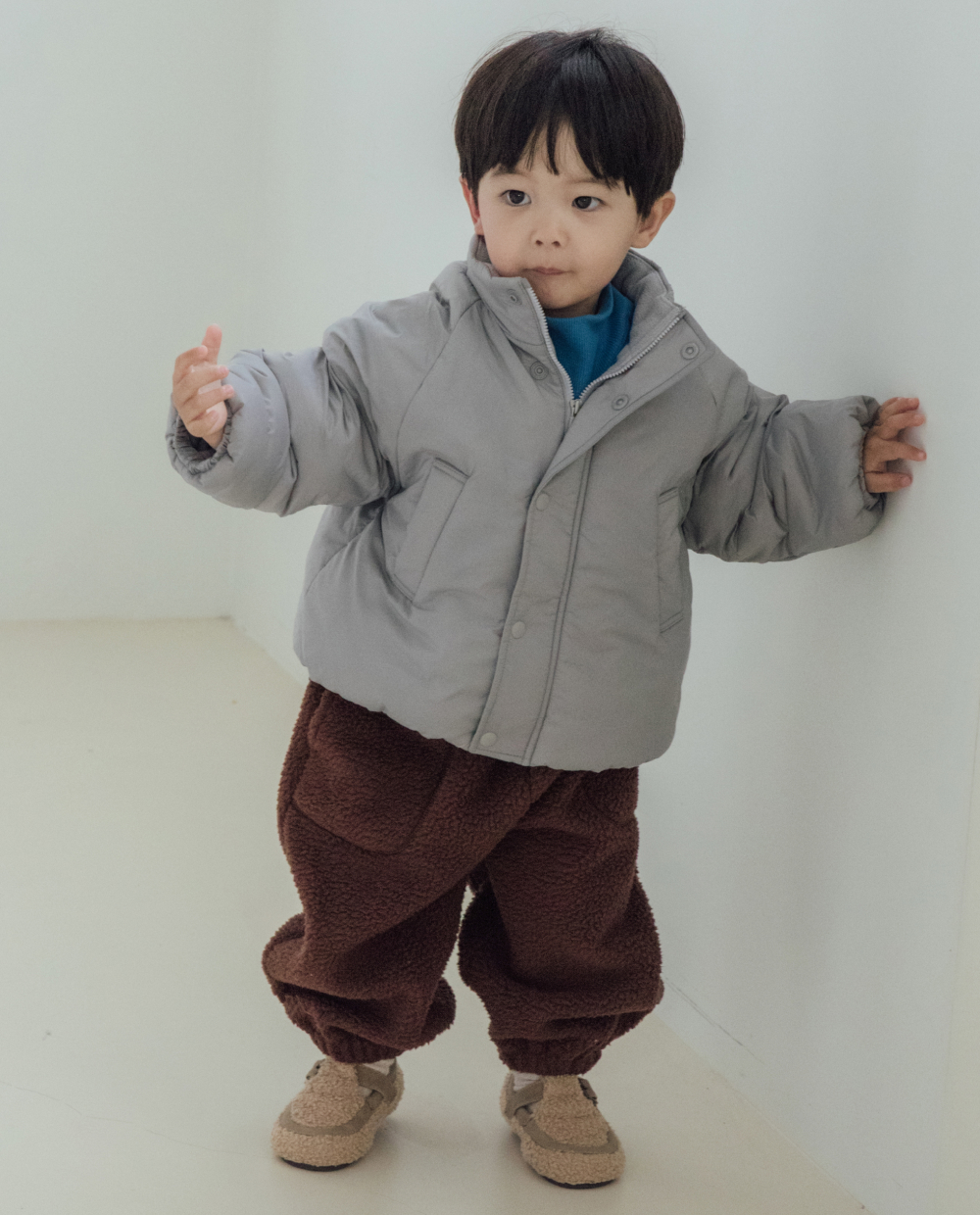 ふんわりフリース バルーンパンツ