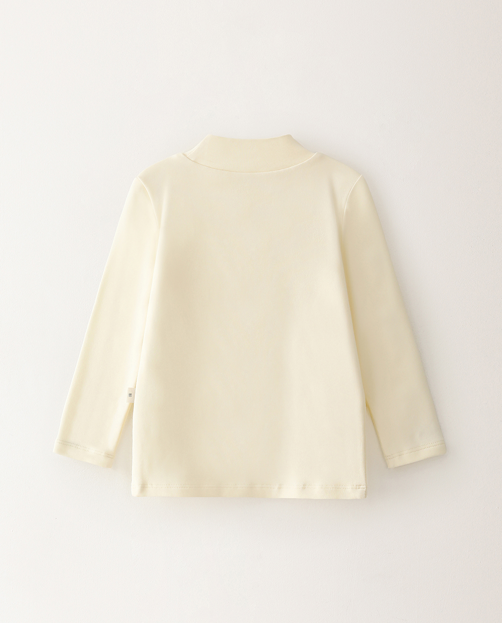 ソフティ ポワンニョン ハイネック スリムフィット Tシャツ  CRM バック