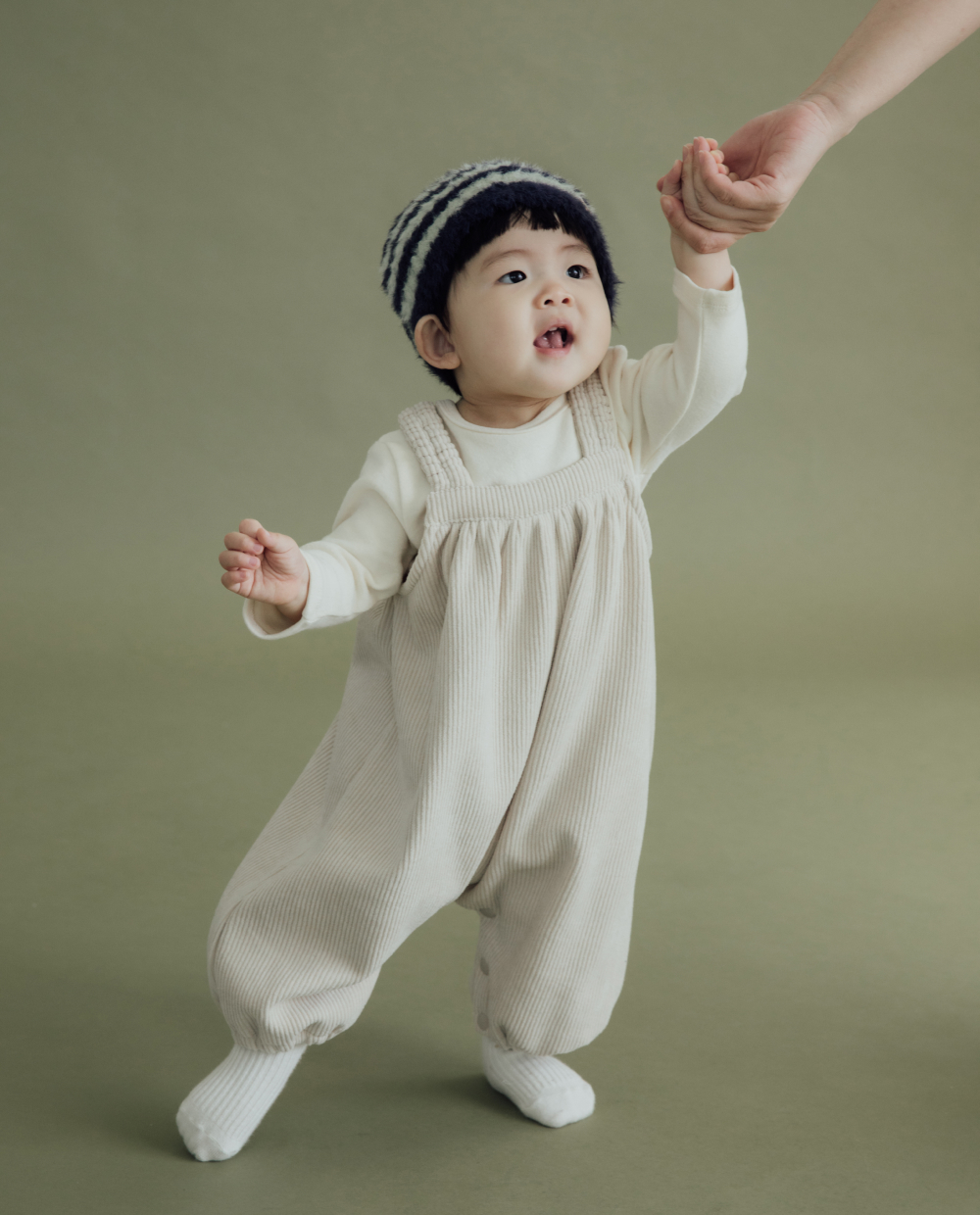 [기모]코듀밍크 벌룬핏 점프수트