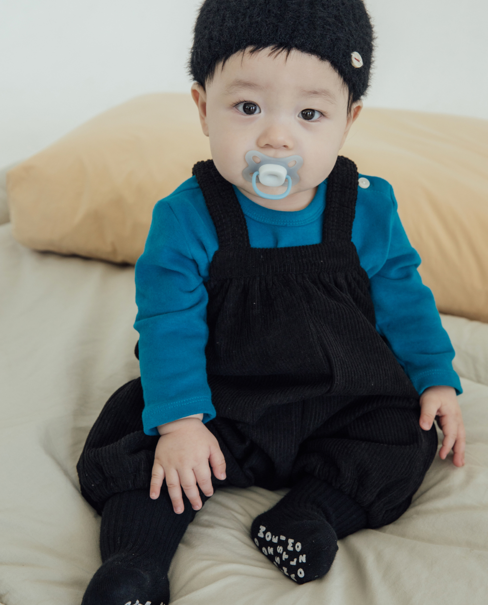 [기모]코듀밍크 벌룬핏 점프수트