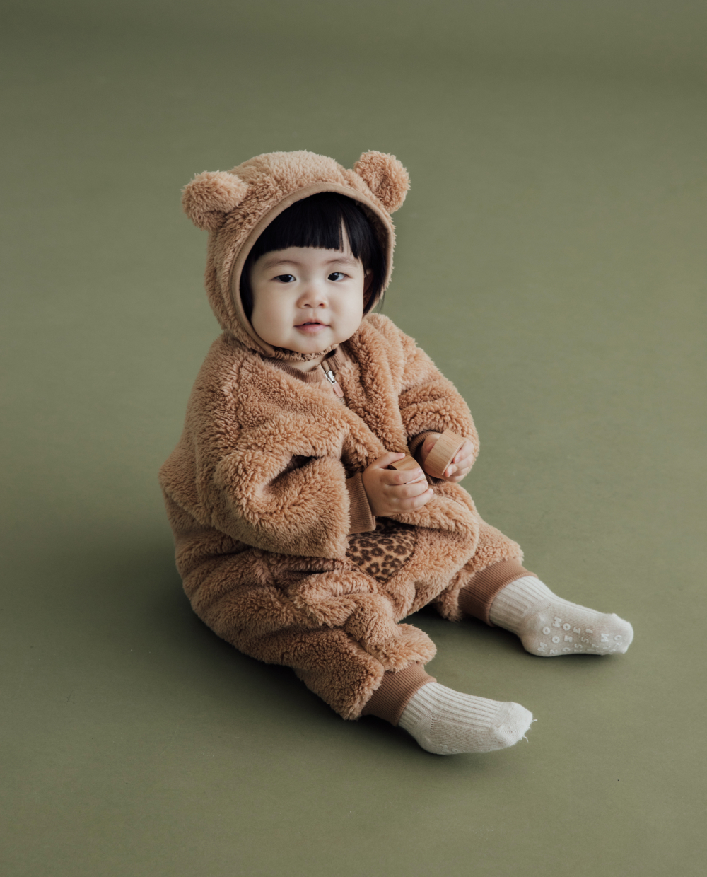 포근밍크 양면퍼 집업롬퍼