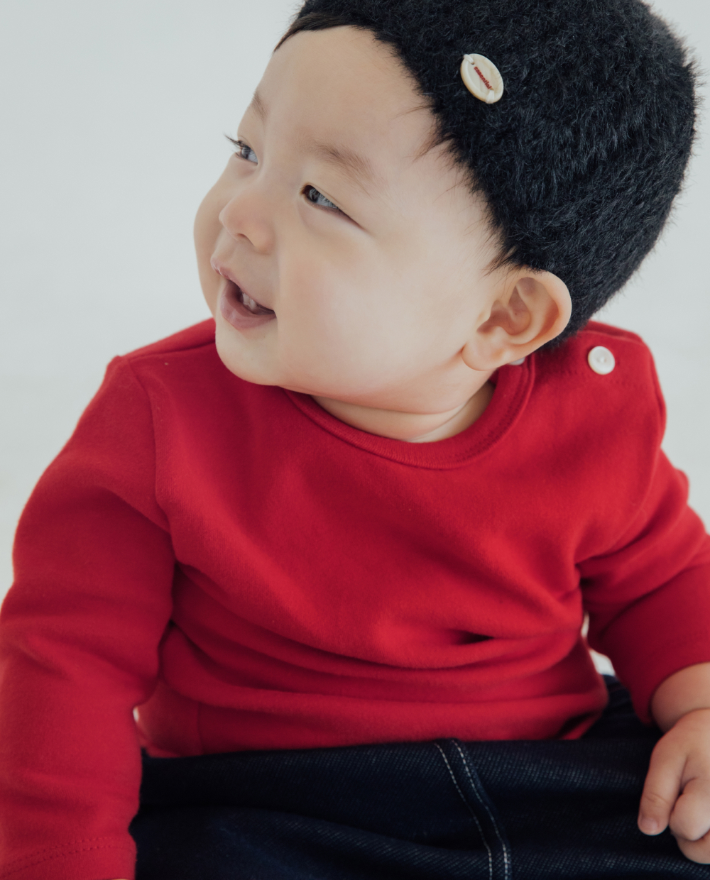 [起毛] ほっとするもちもちTシャツ